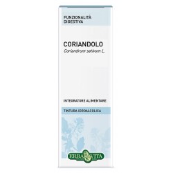 Flacone con Erba Vita Coriandolo Integratore per Digestione 50ml