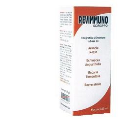 Flacone con Revimmuno Integratore per Difese Immunitarie 150ml Flacone con Revimmuno Integratore per Difese Immunitarie 150ml