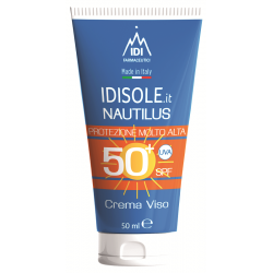 Formato di Idisole.it Nautilus 50+ SPF Crema Viso Solare per Pelli Sensibili 50 ml