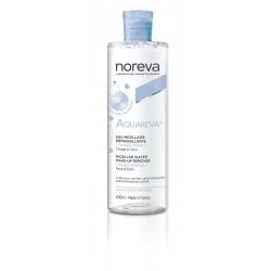 flacone di Noreva Aquareva Acqua Micellare Idratante 400ml flacone di Noreva Aquareva Acqua Micellare Idratante 400ml