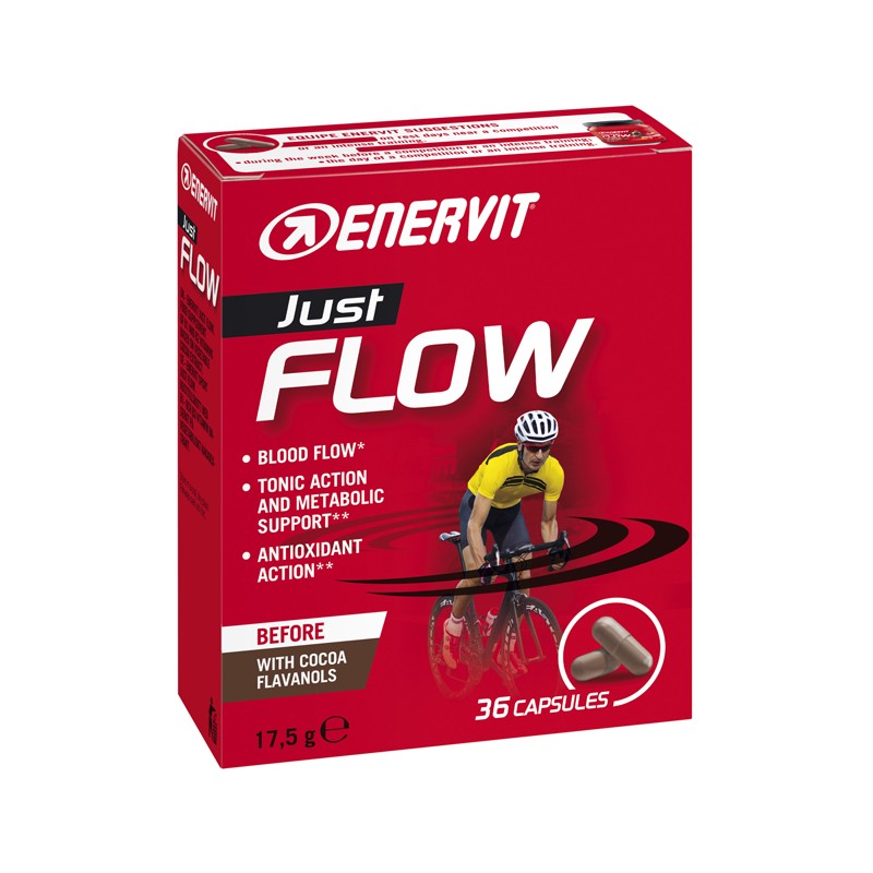 Enervit Just Flow per Elasticità Vasi Sanguigni 36 Capsule Enervit Just Flow per Elasticità Vasi Sanguigni 36 Capsule