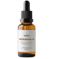 Flacone con Zreen Natugena Vitamina A Integratore di Vitamina A Liquida 15ml