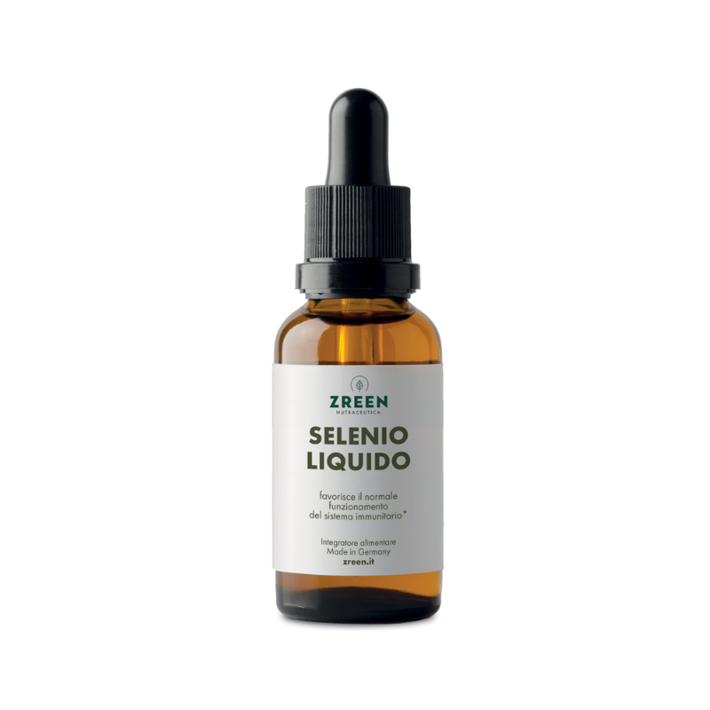 Flacone Zreen Natugena Selenio Liquido Integratore Unghie e Capelli 50 ml Flacone Zreen Natugena Selenio Liquido Integratore Unghie e Capelli 50 ml