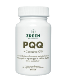Scatola con Zreen Natugena PQQ Aktivator Integratore Antiossidante 30 Capsule Singole Scatola con Zreen Natugena PQQ Aktivator Integratore Antiossidante 30 Capsule Singole