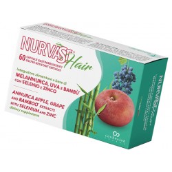 Confezione con Nurvast Hair Integratore per Capelli e Unghie 60 Capsule Singole Confezione con Nurvast Hair Integratore per Capelli e Unghie 60 Capsule Singole