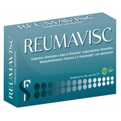 Confezione con Reumavisc Integratore per Articolazioni 20 Bustine Singole Confezione con Reumavisc Integratore per Articolazioni 20 Bustine Singole