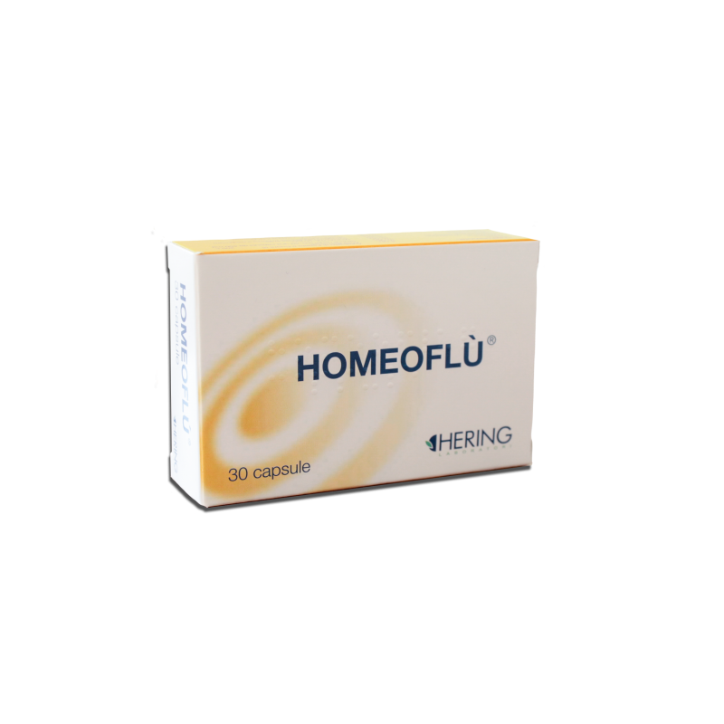 Scatola Homeoflu Hering Medicinale omeopatico 30 capsule