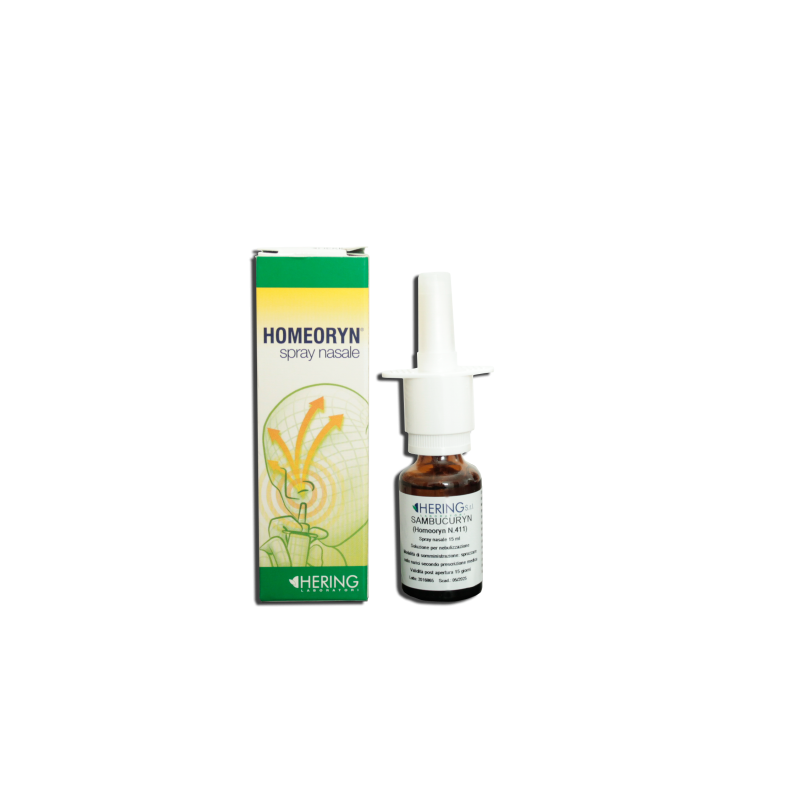 Scatola Hering Sambucuryn Medicinale Omeopatico Spray Nasale 15ml