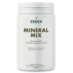 Barattolo Zreen Natugena Mineral Mix Polvere Integratore di Minerali e Oligoelementi 300 g Barattolo Zreen Natugena Mineral Mix Polvere Integratore di Minerali e Oligoelementi 300 g