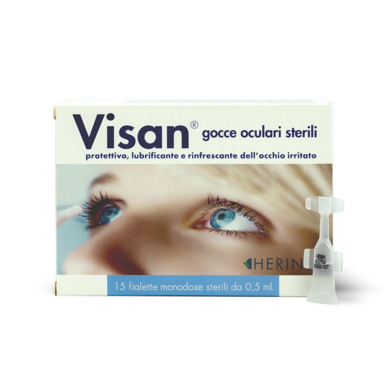 scatola Hering Visan Gocce Oculari per la Vista 15 Fiale 0,5ml
