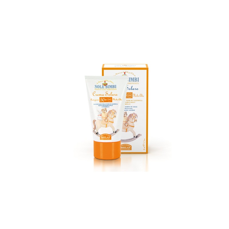 Sole Bimbi Crema SPF50+ per Protezione Solare Tubetto da 50 ml Sole Bimbi Crema SPF50+ per Protezione Solare Tubetto da 50 ml