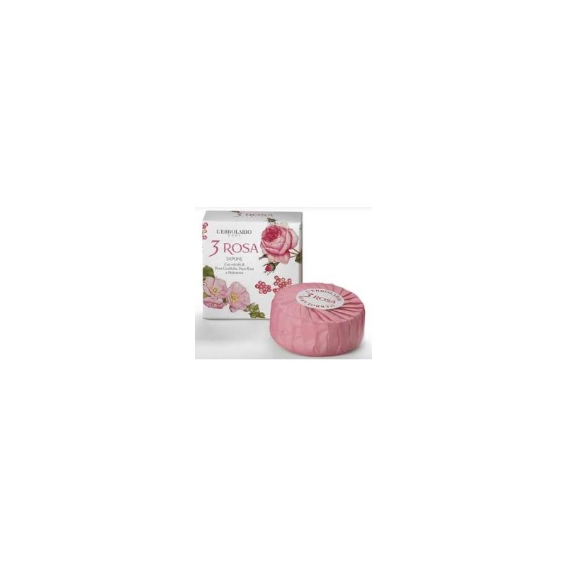 L'Erbolario 3 Rosa Sapone per Detersione Delicata Mani e Corpo 100 g L'Erbolario 3 Rosa Sapone per Detersione Delicata Mani e Corpo 100 g