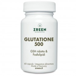 Foto di Zreen Natugena Glutatione 500 Integratore Antiossidante 60 Capsule Foto di Zreen Natugena Glutatione 500 Integratore Antiossidante 60 Capsule