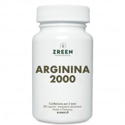 Foto di Zreen Natugena Arginina 2000 Integratore per la Circolazione e l’Energia 180 Capsule Foto di Zreen Natugena Arginina 2000 Integratore per la Circolazione e l’Energia 180 Capsule