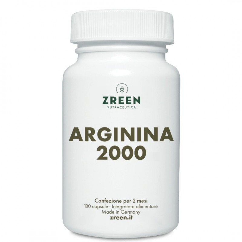 Foto di Zreen Natugena Arginina 2000 Integratore per la Circolazione e l’Energia 180 Capsule