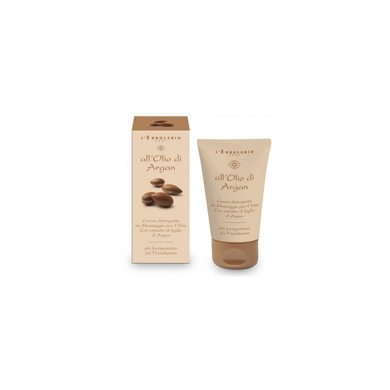 L'Erbolario Olio di Argan Crema Detergente Viso per Detersione Delicata 125 ml L'Erbolario Olio di Argan Crema Detergente Viso per Detersione Delicata 125 ml