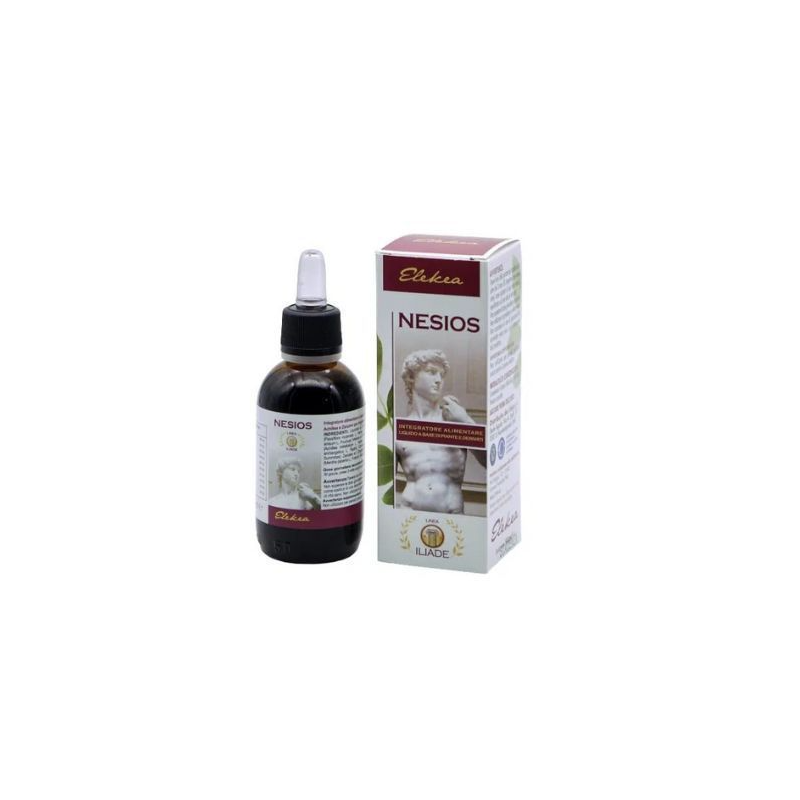 Flacone con Elekea Nesios Gocce Integratore per Bruciore Stomaco 50ml Flacone con Elekea Nesios Gocce Integratore per Bruciore Stomaco 50ml