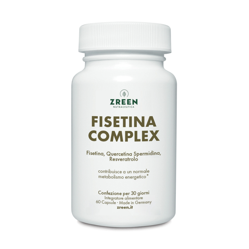 Zreen Natugena Fisetina Complex Integratore Antiossidante 60 Capsule