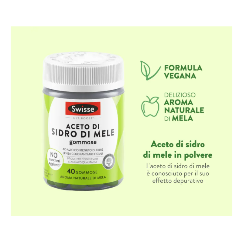 caratteristiche Swisse Aceto Sidro Mele Integratore Depurativo 40 Caramelle Gommose caratteristiche Swisse Aceto Sidro Mele Integratore Depurativo 40 Caramelle Gommose