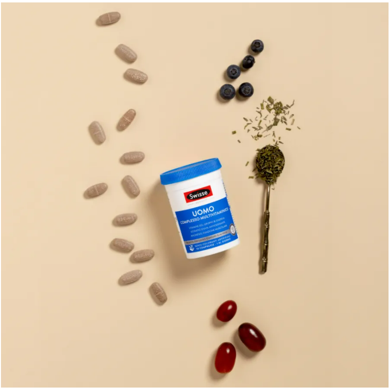 capsule e barattolo Swisse Uomo Integratore Energizzante 30 Compresse capsule e barattolo Swisse Uomo Integratore Energizzante 30 Compresse