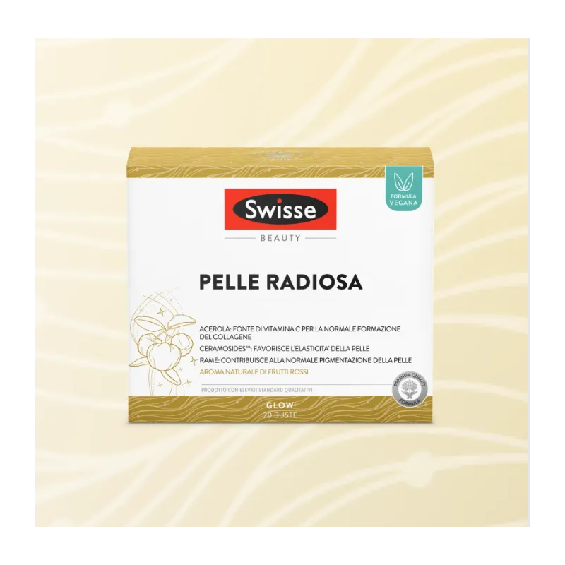 scatola Swisse Pelle Radiosa Integratore per la Pelle 20 Bustine scatola Swisse Pelle Radiosa Integratore per la Pelle 20 Bustine
