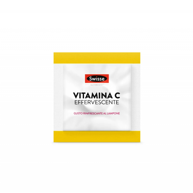 bustina di Swisse Vitamina C Effervescente per Difese Immunitarie 20 Compresse Effervescenti