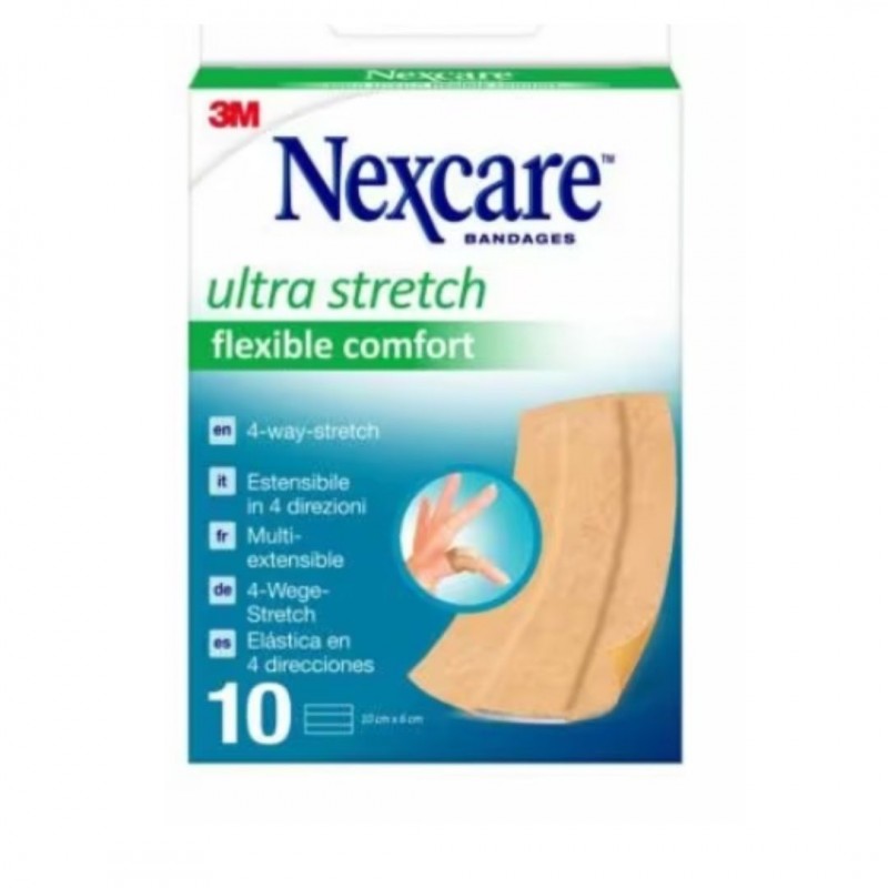 Foto di 3M Nexcare Ultra Stretch Comfort Cerotti Flessibili 10 Pezzi