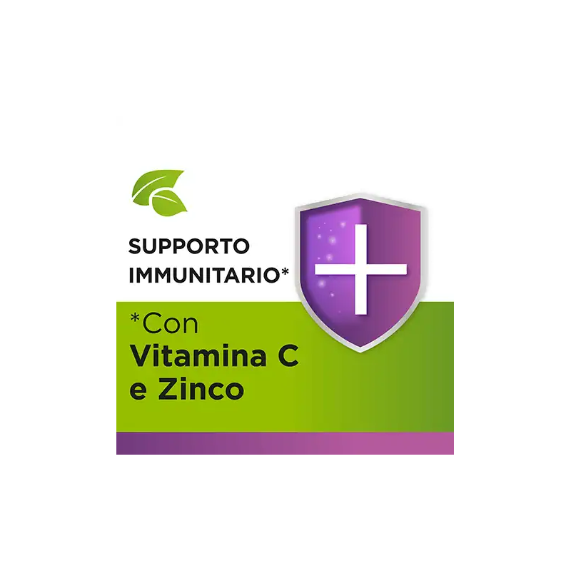 pastiglie vitamina c Benagol Herbal Gusto Frutti di Bosco Integratore per Sistema Immunitario