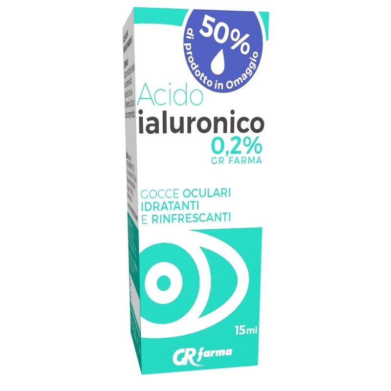 Gocce Oculari Idratanti Rinfrescanti Acido Ialuronico per Occhi Sensibili 15ml Gocce Oculari Idratanti Rinfrescanti Acido Ialuronico per Occhi Sensibili 15ml