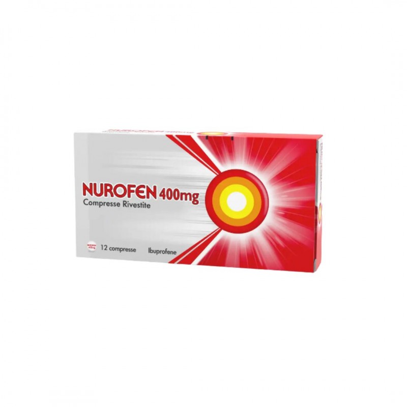 scatola di Nurofen 12 Compresse rivestite 400 mg Antinfiammatorio