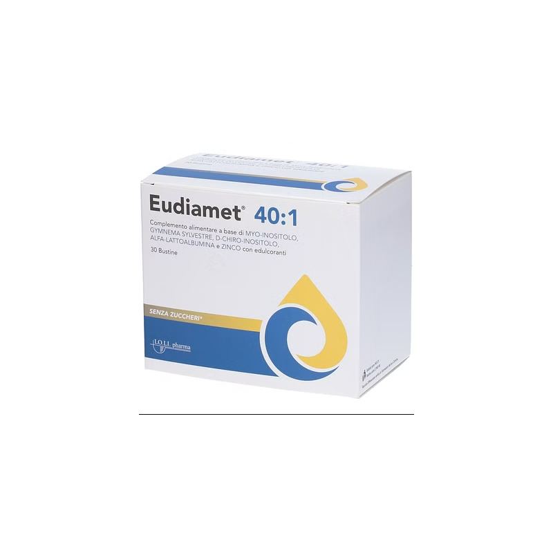 scatola Eudiamet 40:1 Integratore per il Controllo della Glicemia 30 Buste