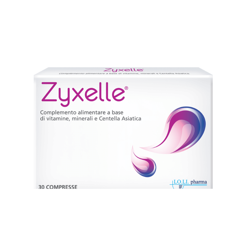 scatola Zyxelle per Effetti Collaterali Pillola Contraccettiva 30 Compresse