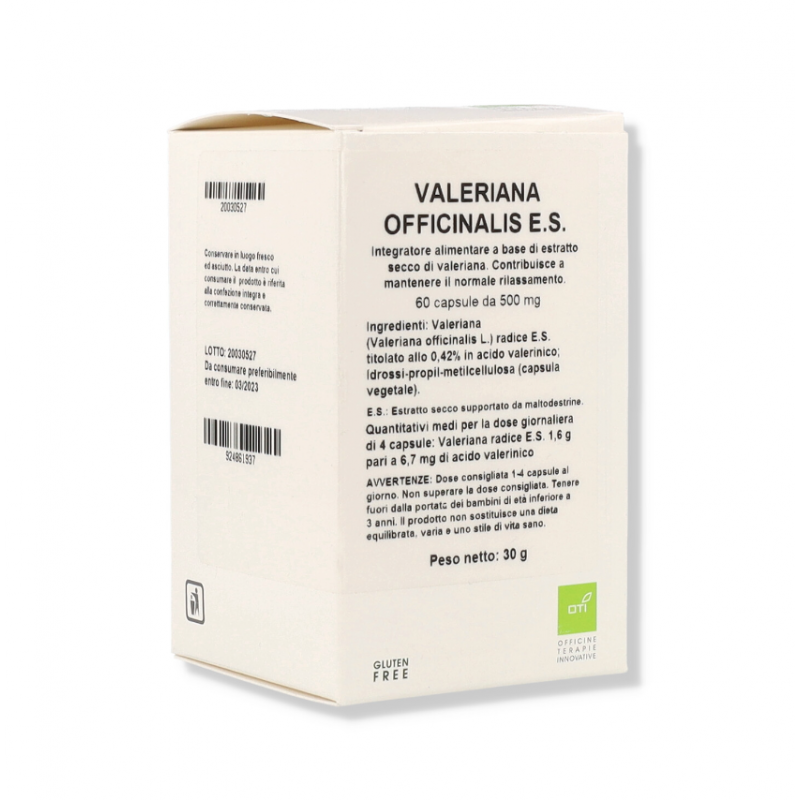 formato: OTI Valeriana Officinalis Radice per Relax 60 Capsule