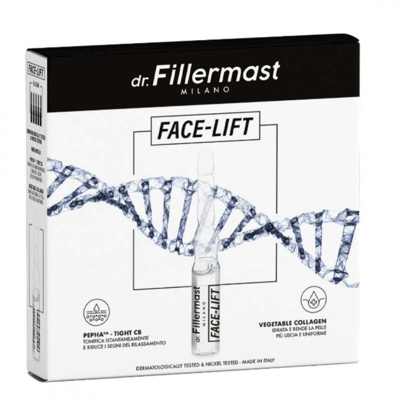 Confezione di Dr.Fillermast Face Lift Fiale Effetto Lifting Viso 5 Fiale da 2ml