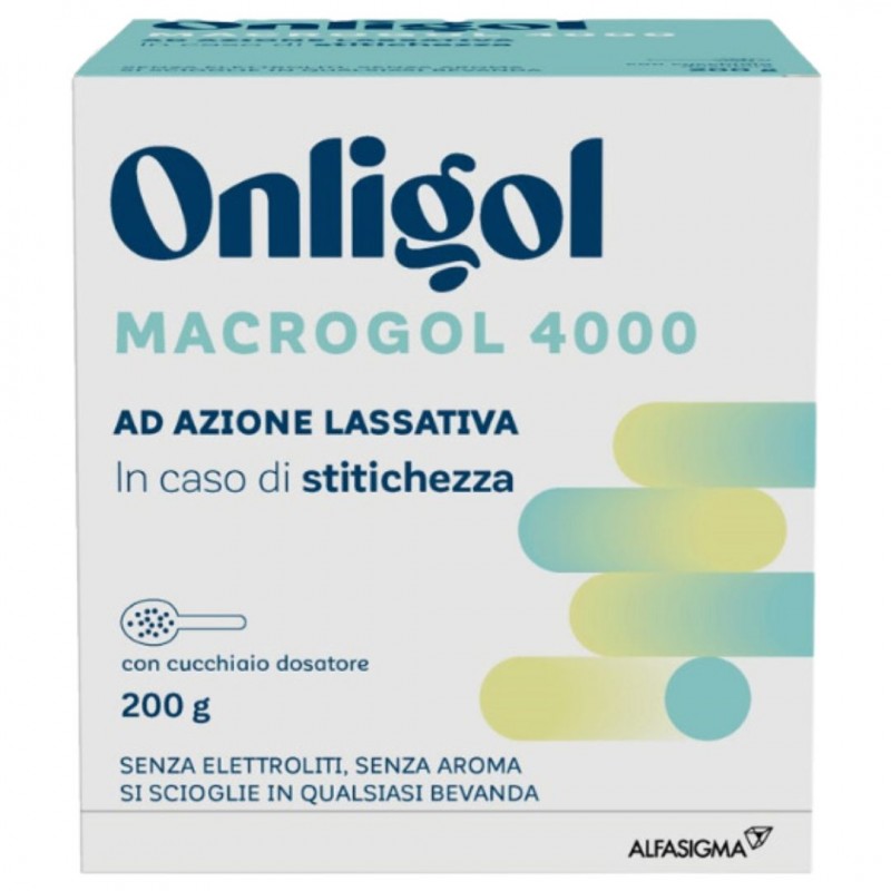 Onligol Macrogol 4000 Integratore per Stitichezza 200g