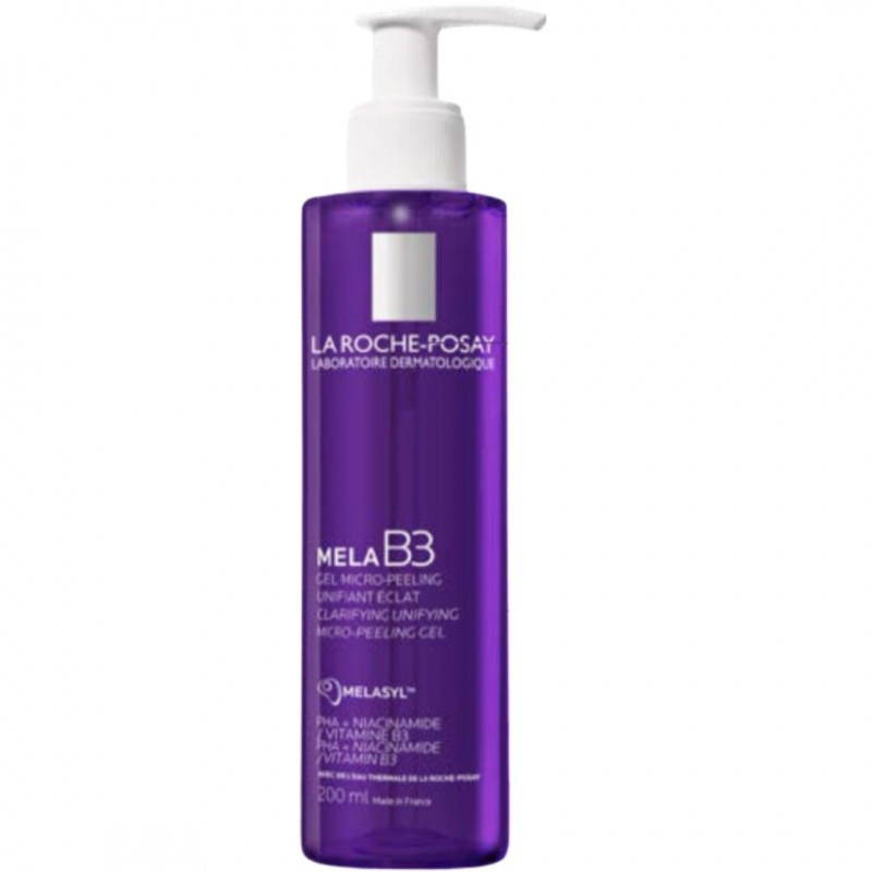 Flacone di La Roche Posay Mela B3 Gel Detergente Viso Antimacchie 200ml Flacone di La Roche Posay Mela B3 Gel Detergente Viso Antimacchie 200ml