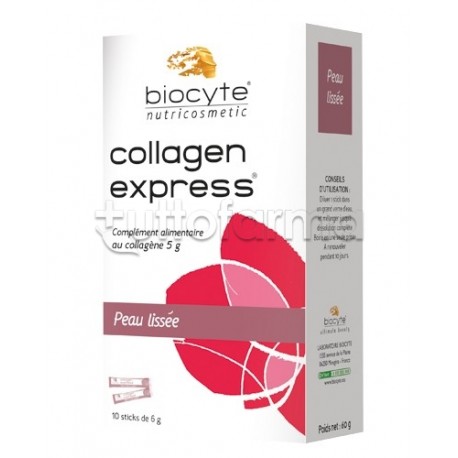 Biocyte Collagen Express Integratore per Pelle 10 Bustine 
