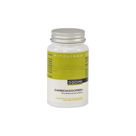 Sodini Carboassorbin Integratore contro Gonfiore 70 Capsule