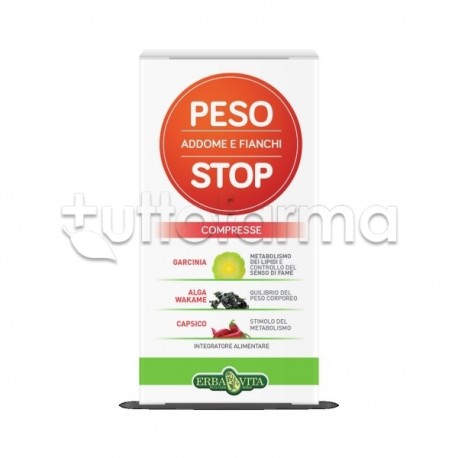 Erba Vita Peso Stop Addome e Fianchi 80 Compresse Erba Vita Peso Stop Addome e Fianchi 80 Compresse