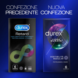 nuova confezione di Durex Performa Profilattici Ritardanti 6 Pezzi