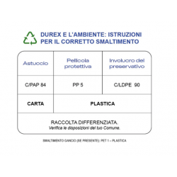 smaltimento di Durex Sync 6 Profilattici Ritardanti e Stimolanti