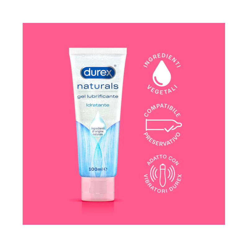 caratteristiche del prodotto Durex Gel Naturals Lubrificante Idratante Naturale 100ml caratteristiche del prodotto Durex Gel Naturals Lubrificante Idratante Naturale 100ml