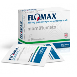 Flomax 350mg Granulato Antinfiammatorio per Mal di Gola 20 Bustine