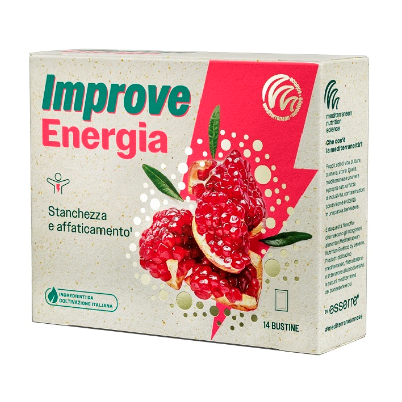 Scatola Esserre Pharma Impruve Energia per Stanchezza 14 Buste