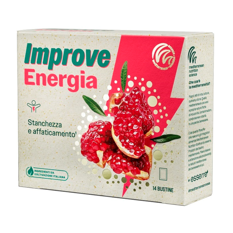 Scatola Esserre Pharma Impruve Energia per Stanchezza 14 Buste Scatola Esserre Pharma Impruve Energia per Stanchezza 14 Buste