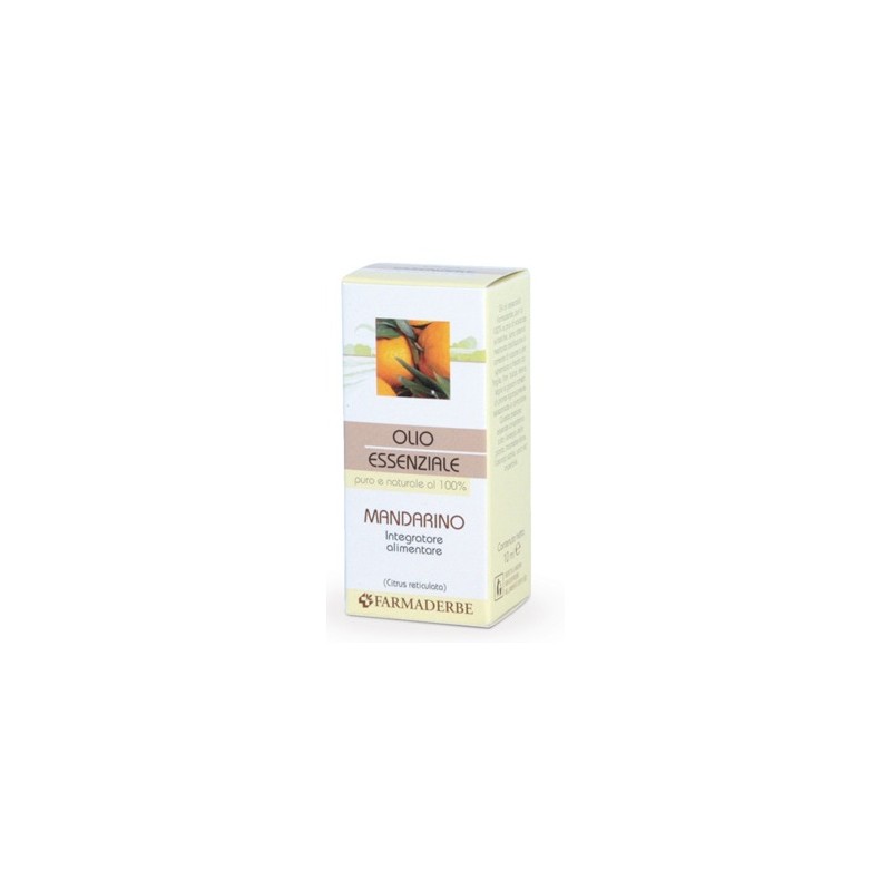 Mandarino Olio Essenziale per Digestione Flacone da 10 ml