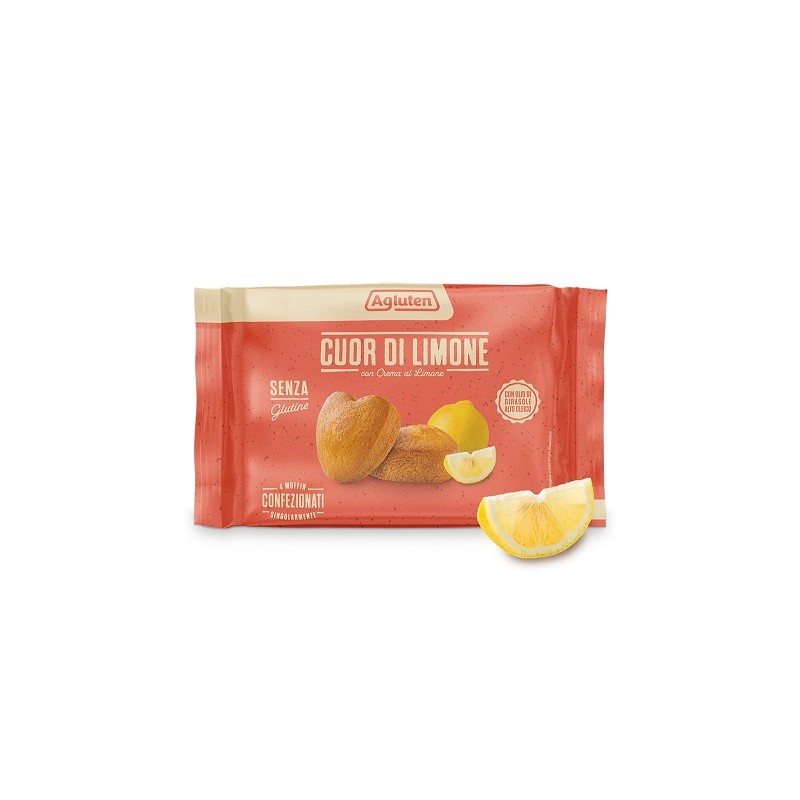 Agluten Cuor di Limone Muffin Senza Glutine 4x150g