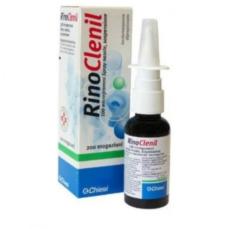Rinoclenil Spray 200 Erogazioni 100mcg per Riniti Croniche o Allergiche