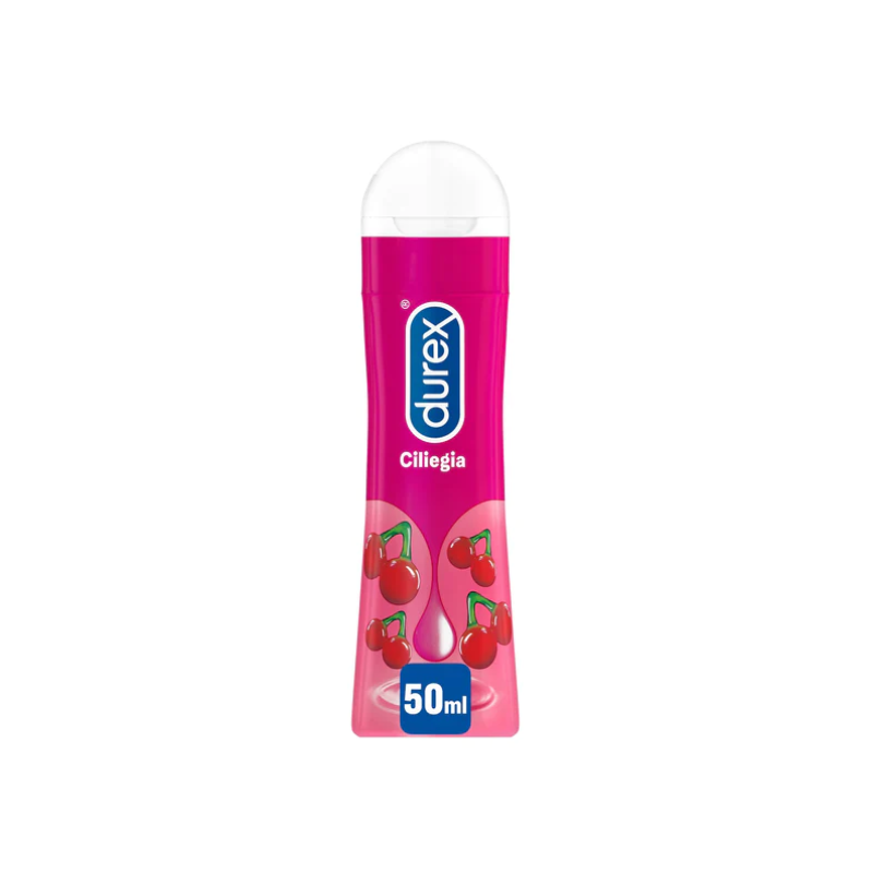 flacone di Durex Ciliegia Gel Lubrificante da 50ml flacone di Durex Ciliegia Gel Lubrificante da 50ml