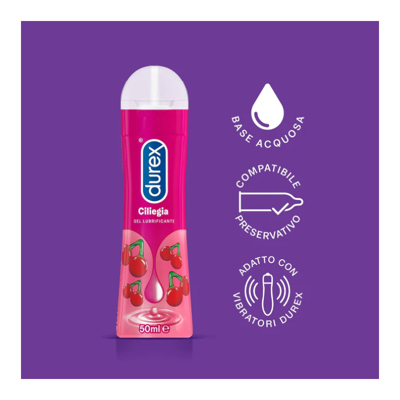 caratteristiche di Durex Ciliegia Gel Lubrificante da 50ml caratteristiche di Durex Ciliegia Gel Lubrificante da 50ml